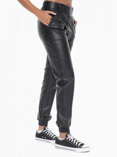 Load image into Gallery viewer, Vegan leather Jogger
