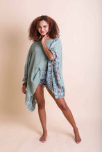 Load image into Gallery viewer, Sage Boho Embroidered Tunic 🌸
