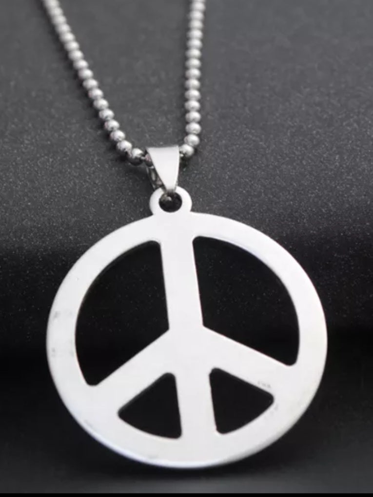 Peace Sign Necklace